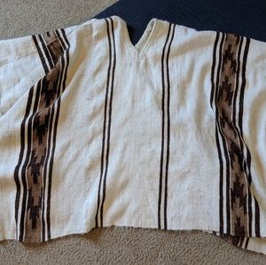 Southwestern vintage poncho